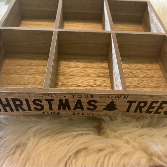 Target Holiday Target Decorative Cubby Tray Christmas Trees